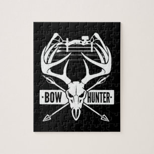 Bow Jagd auf Hirschhaut-Compound Bow Bogengeschenk Puzzle