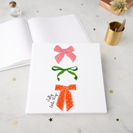 Bow Jolly Little Things Weihnachten Gästebuch