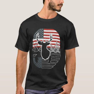 Bow Junting American Flag T-Shirt