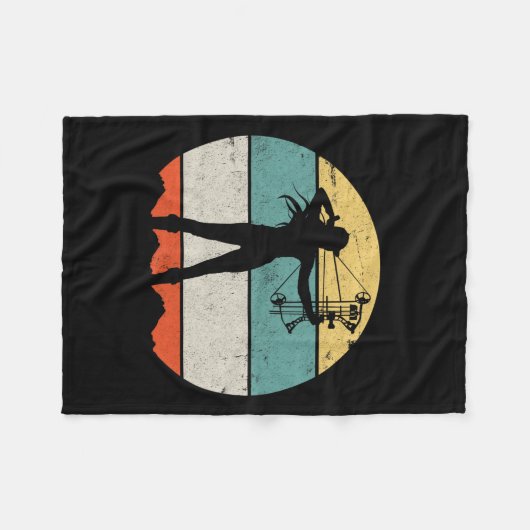 Bow Junting Archery Fleecedecke (Vorderseite (Horizontal))
