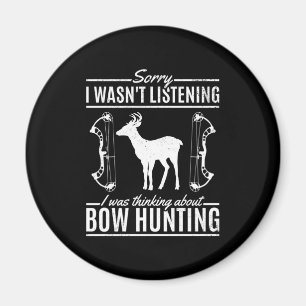 Bow Junting Deer Hunter Arrow Magnet