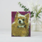 Bow-Krawatte #2 Postkarte (Stehend Vorderseite)