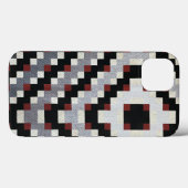 Bow Krawatte 9-Patch Quilt Case-Mate Phone Case (Rückseite (Horizontal))