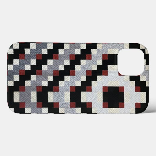 Bow Krawatte 9-Patch Quilt Case-Mate Phone Case (Rückseite (Horizontal))