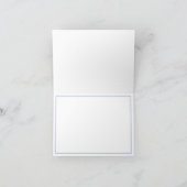 Bow Krawatte Babydusche Danke Karte (Innenseite)