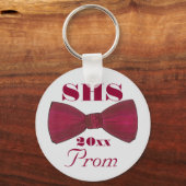 Bow Krawatte Bowtie Wedding Prom Formal Favor Schl Schlüsselanhänger (Vorderseite)