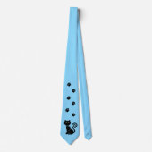 Bow Krawatte Cat Blue (Vorderseite)