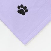 Bow Krawatte Cat Fleece Blanket (Ecke)