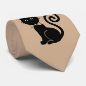 Bow Krawatte Cat Light Brown (Gerollt)