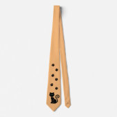 Bow Krawatte Cat Peach (Vorderseite)