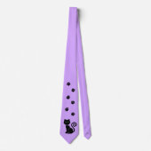 Bow Krawatte Cat Violet (Vorderseite)