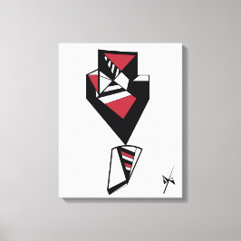 Bow-Krawatte Leinwanddruck