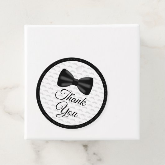 Bow Krawatte Little Man Birthday Baby Shower Fevor Geschenkanhänger (Beispiel)