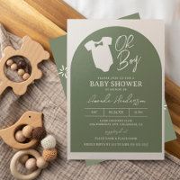 Bow Krawatte Sage Green Baby Dusche