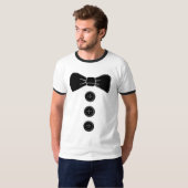 Bow Krawatte tuxedo Funny T - Shirt (Vorne ganz)