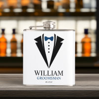 Bow Krawatte Tuxedo "Trauzeuge" Personalisiert