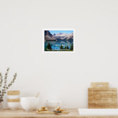Bow Lake, Banff National Park, Kanada Poster (Küche)