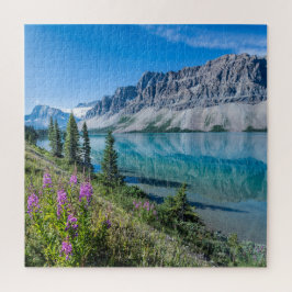 Bow Lake Banff National Park Kanada Reisen Puzzle