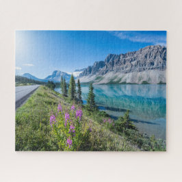 Bow Lake Banff National Park Kanada Reisen Puzzle