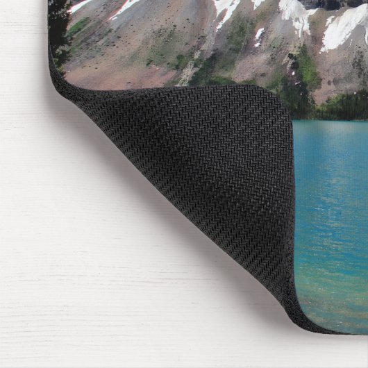 Bow Lake, Banff NP, Alberta Mousepad (Ecke)