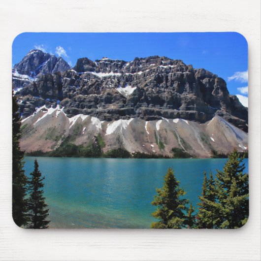 Bow Lake, Banff NP, Alberta Mousepad (Vorne)
