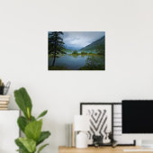 Bow Lake Morning Poster (Heimbüro)