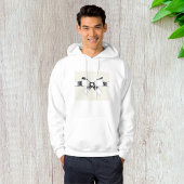 Bow mit Ribbon Mens Hoodie