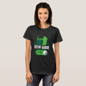 Bow-Modus für die Bogenjägerjagd T-Shirt (Vorne ganz)