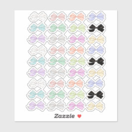 Bow Planner Stickers Aufkleber