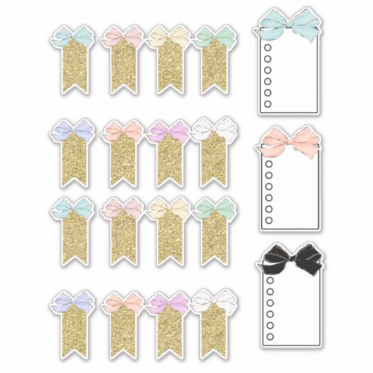 Bow Planner Stickers Aufkleber (Vorderseite)