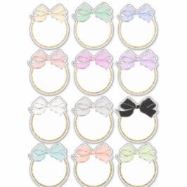 Bow Planner Stickers Aufkleber