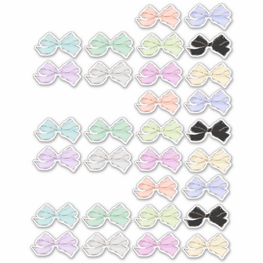 Bow Planner Stickers Aufkleber (Vorderseite)