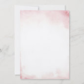 Bow Princess ONE-CE Upon a time birthday Castle Einladung (Rückseite)