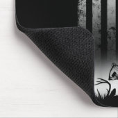 Bow Reh Jagd amerikanische Flagge Geschenk für Bow Mousepad (Ecke)