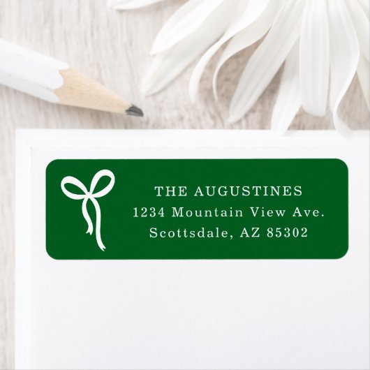 Bow Return Address Label (Insitu)