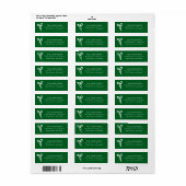 Bow Return Address Label (Vorne)