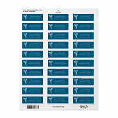Bow Return Address Label (Vorne)