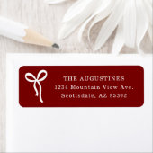 Bow Return Address Label (Insitu)