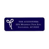 Bow Return Address Label (Vorne)