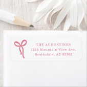 Bow Return Address Label (Insitu)