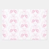 Bow Ribbon ist ein Mädchen weiß Geschenkpapier Set (Vorderseite 3)