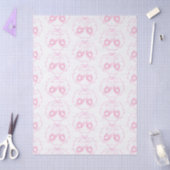 Bow Ribbon ist ein Mädchen weiß Seidenpapier (Basteln)