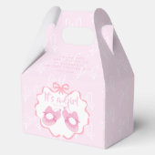 Bow Ribbon its a Girl Geschenkschachtel (Vorderseite)