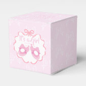 Bow Ribbon its a Girl Geschenkschachtel (Vorderseite)