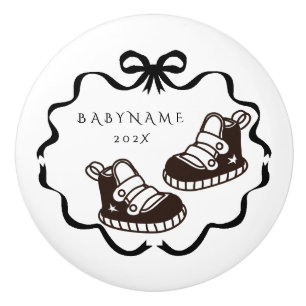 Bow Ribbon Kinderzimmer Baby Boy Keramikknauf