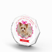 Bow Ribbon Pet Memory Foto Red (Rechts)