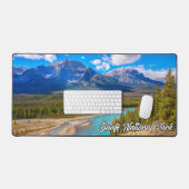 Bow River, Banff National Park, Alberta, Kanada Schreibtischunterlage (Tastatur & Maus)