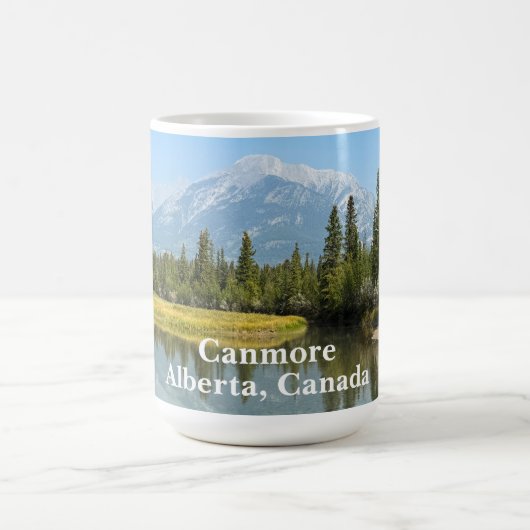 Bow River in Canmore Kanada Kaffeetasse (Mittel)