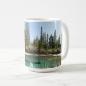 Bow River in Canmore Kanada Kaffeetasse (VorderseiteRechts)