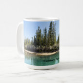 Bow River in Canmore Kanada Kaffeetasse (Vorderseite Links)